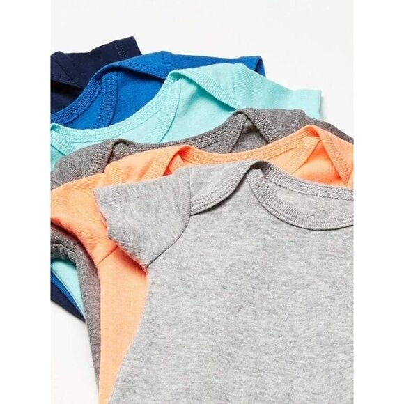 Simple Joys by Carter's baby-boys 6-pack Short-sleeve Bodysuit Newborn - Picture 2 of 7